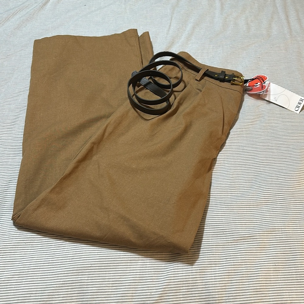 Cider Wide Leg Trousers